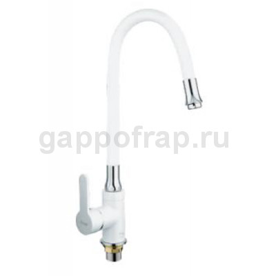 Смеситель для кухни Frap F4041 с силиконовым изливом