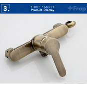 Смеситель для ванны с гигиеническим душем Frap F2041-4