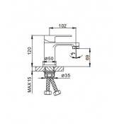 Смеситель для раковины Frap F1043