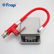 Смеситель для кухни Frap F4043 с гибким силиконовым изливом