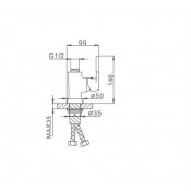 Смеситель для кухни Frap F4034