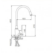 Смеситель для кухни Frap F4034