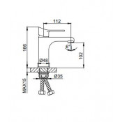 Смеситель для раковины Frud R10120 Смеситель для раковины Frud R10120