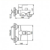 Смеситель для ванны Frud R32072