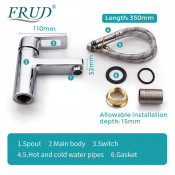 Смеситель для раковины Frud R10131