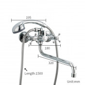 Смеситель для ванны Frud R22108