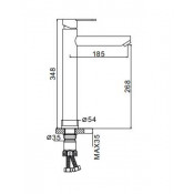 Смеситель для раковины Frap F10801-2 Смеситель для раковины Frap F10801-2