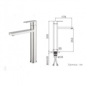 Смеситель для раковины Frap F10805-2 Смеситель для раковины Frap F10805-2