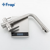 Смеситель для кухни Frap F4348 с подключением фильтра питьевой воды