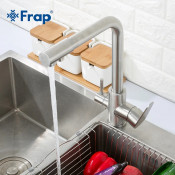 Смеситель для кухни Frap F4348 с подключением фильтра питьевой воды