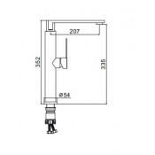 Смеситель для раковины Frap F10899-1 Смеситель для раковины Frap F10899-1