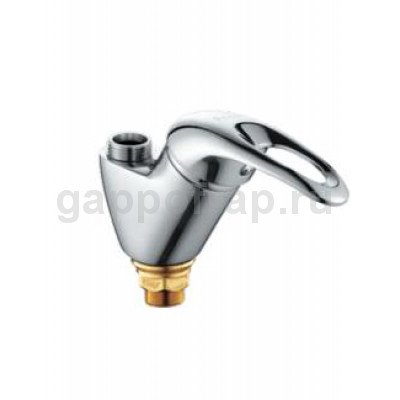 Смеситель для кухни Frap F4403 c гибким силиконовым изливом
