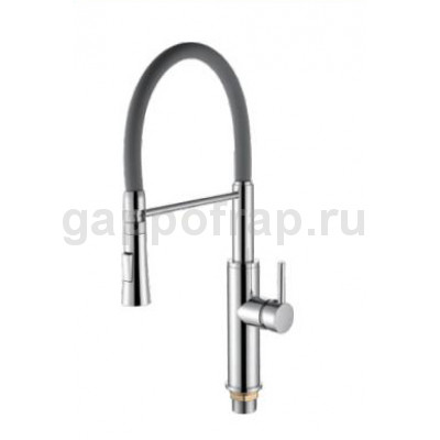 Смеситель для кухни Frap F4452-6 с гибким силиконовым изливом