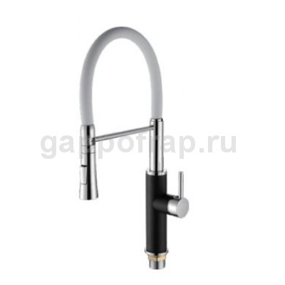 Смеситель для кухни Frap F4452-7 с гибким силиконовым изливом