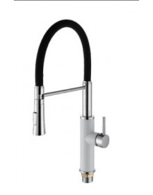 Смеситель для кухни Frap F4452-8 с гибким силиконовым изливом