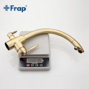 Смеситель для кухни Frap F4399-4 с подключением фильтра питьевой воды