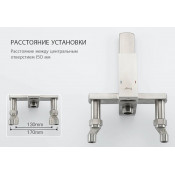Душевая стойка Frap F24802, сатин