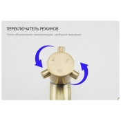 Душевая стойка Frap F2410, бронза