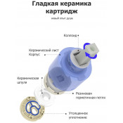 Душевая стойка Frap F2410, бронза