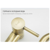 Душевая стойка Frap F2410, бронза