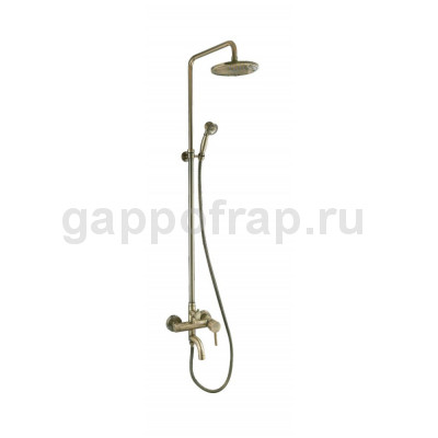 Душевая стойка Frap F2410, бронза