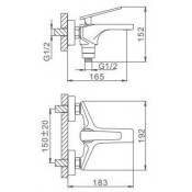 Смеситель для ванны Frap F3257