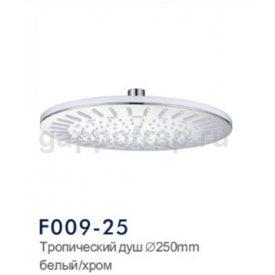 Верхний душ Frap F009-25