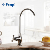 Смеситель для кухни Frap F1052-8 моно с подключением фильтра питьевой воды