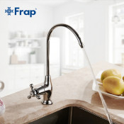 Смеситель для кухни Frap F1052-8 моно с подключением фильтра питьевой воды