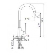 Смеситель для кухни Frap F4058