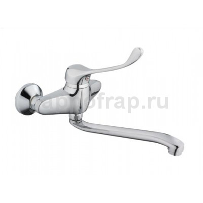 Смеситель для кухни Frap F4654 настенный хирургический