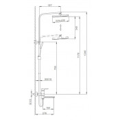 Душевая стойка Frap F2460