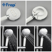 Душевая стойка Frap F2449, белый хром