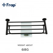 Полка с полотенцедержателем Frap F30224