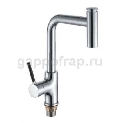 Смеситель для кухни Frap F6044 с выдвижным изливом