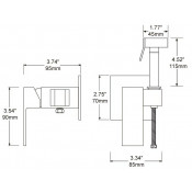 Смеситель Frap F7506 с гигиеническим душем Смеситель Frap F7506 с гигиеническим душем
