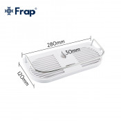 Полка для душевой стойки Frap F339