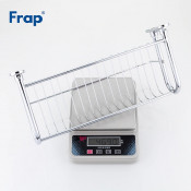 Полка-решетка с полотенцедержателем Frap F336
