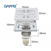 Душевой трап Gappo G81052