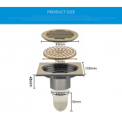 Душевой трап Gappo G81001-4