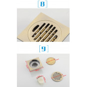 Душевой трап Gappo G81001-4