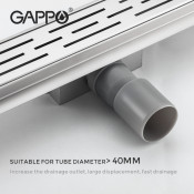 Душевой трап Gappo G85007-1