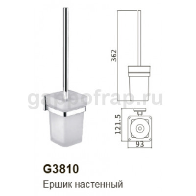 Ершик настенный Gappo G3810 Ершик настенный Gappo G3810