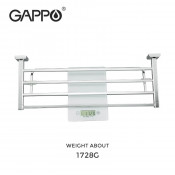 Полка с полотенцедержателем Gappo G3824