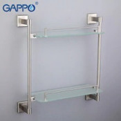 Полка стеклянная 2-ярусная Gappo G1707-2