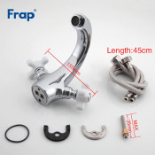 Смеситель для раковины Frap F1018 с керамическими ручками