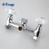 Смеситель для ванны Frap F2618 с керамическими ручками