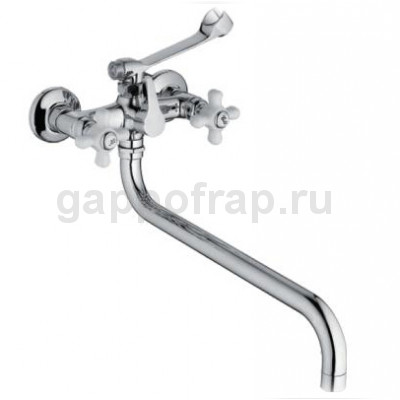 Смеситель для ванны Frap F2618 с керамическими ручками