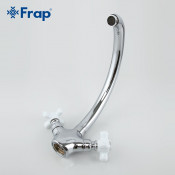 Смеситель для кухни Frap F4218 с керамическими ручками