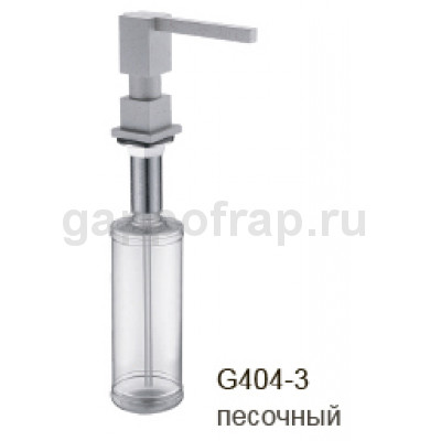 Дозатор жидкого мыла Gappo G404-3